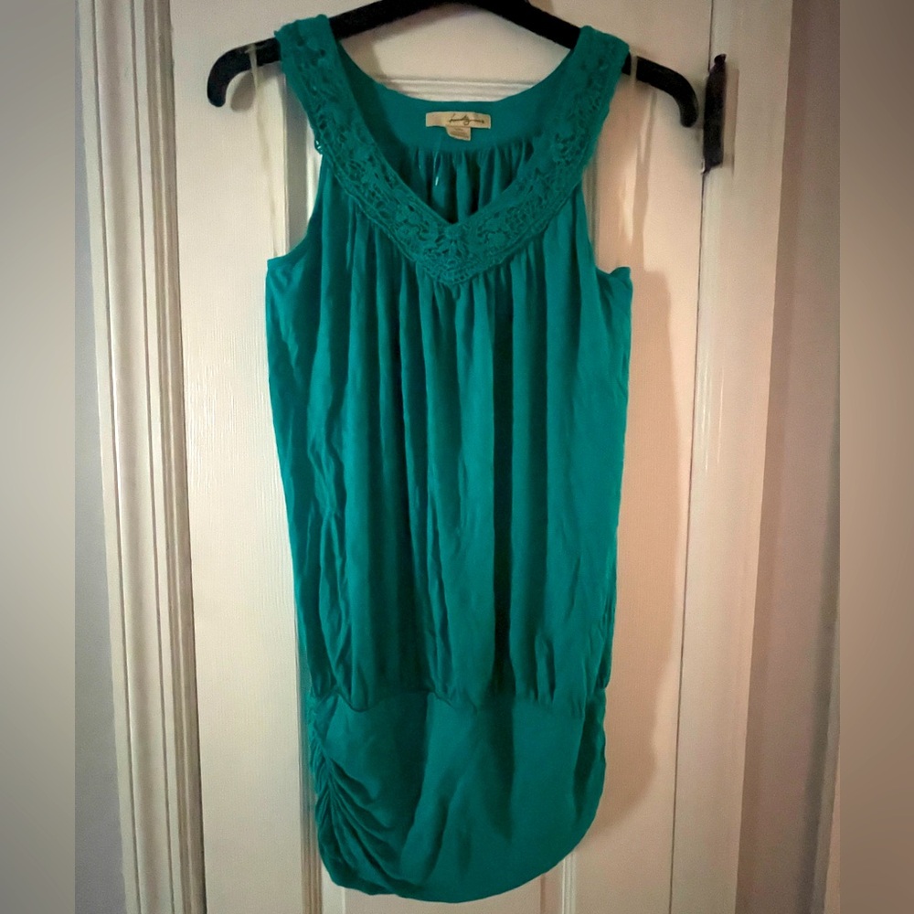 NWOT teal dress